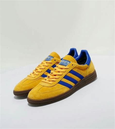 adidas sambas blue and yellow